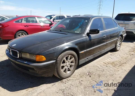 1995 BMW 740 Il from USA, damaged, VIN WBAGJ6322SDH34100